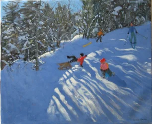 Chute du traîneau, Morzine